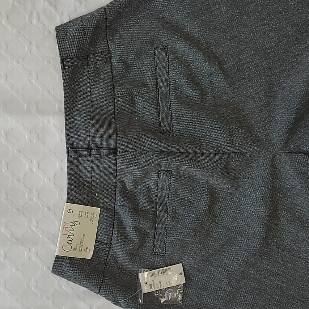 Grey Low Rise Bootcut Pants - Picture 10 of 14